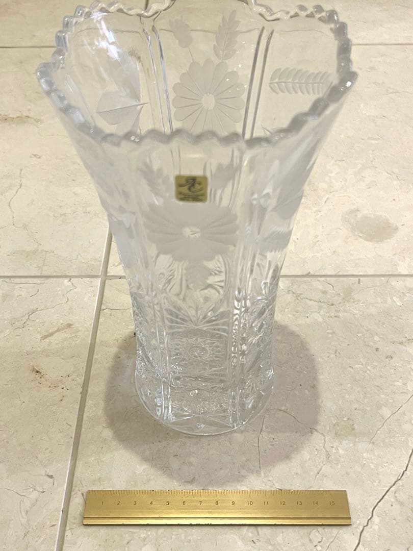 花瓶　スロバキア製