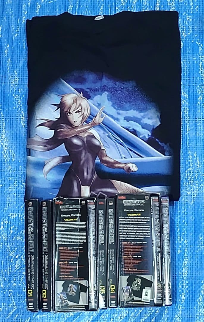 攻殻機動隊 海外版 アニメ DVDセット ＋ Tシャツ