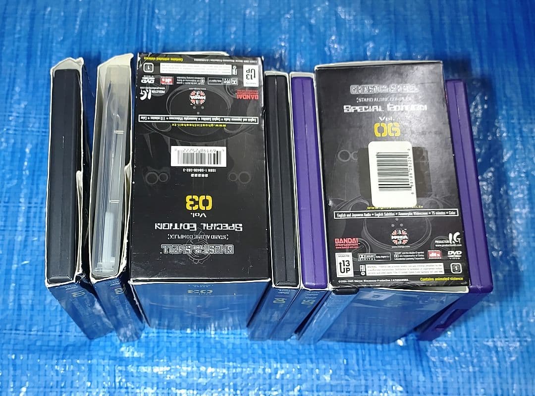 攻殻機動隊 海外版 アニメ DVDセット ＋ Tシャツ