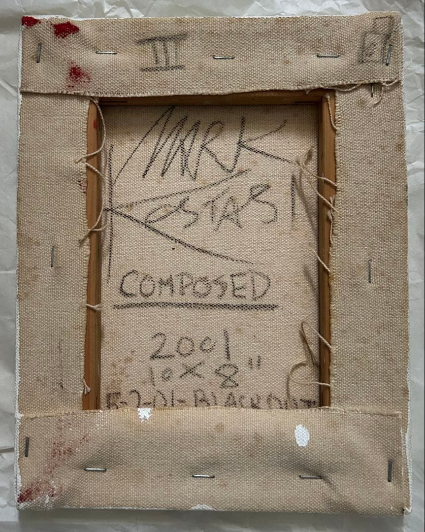 ☆マークコスタビ MARK KOSTABI 2001年 アクリル画１点物☆