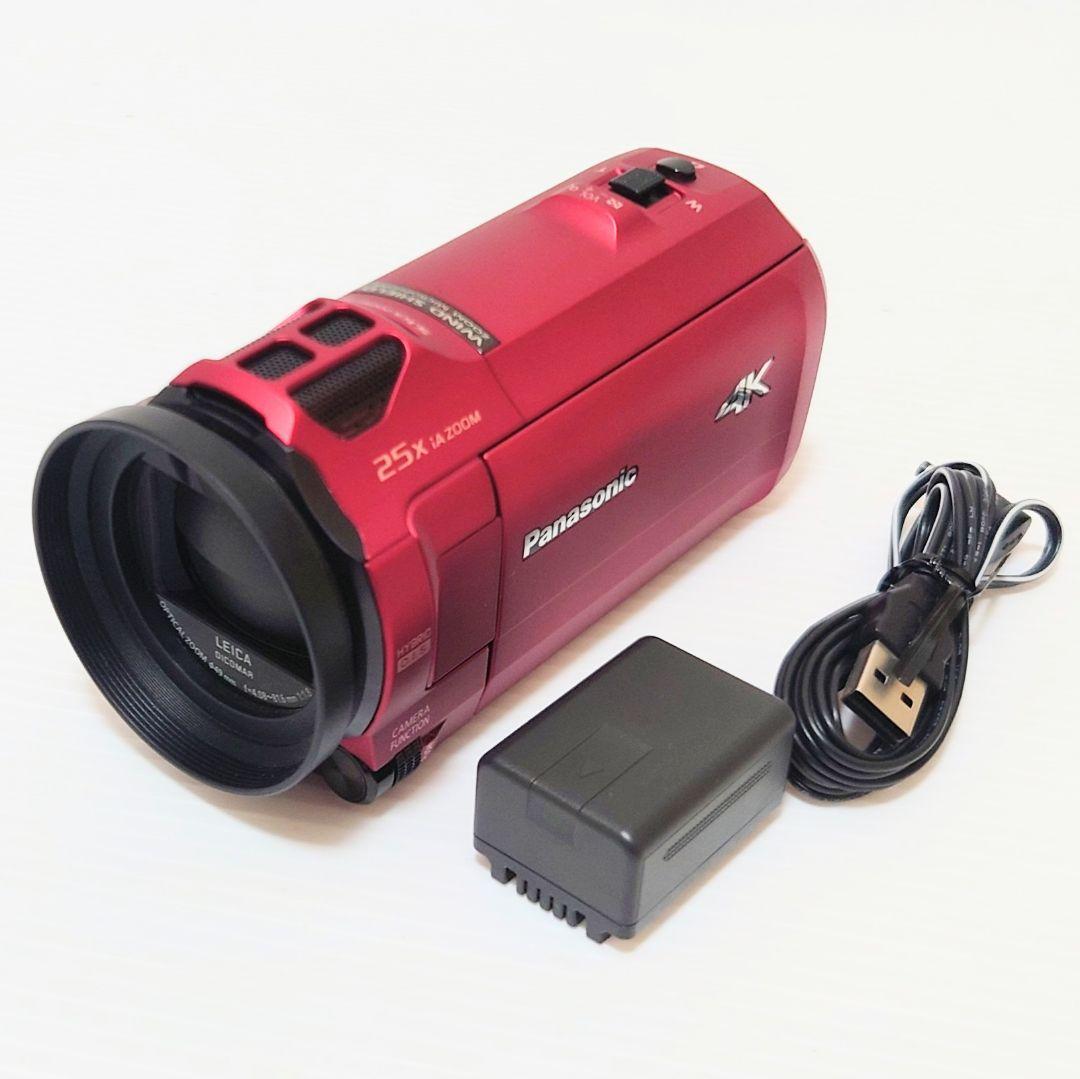 【美品】Panasonic 4K 25倍ズームHC-VX992M デジカメ