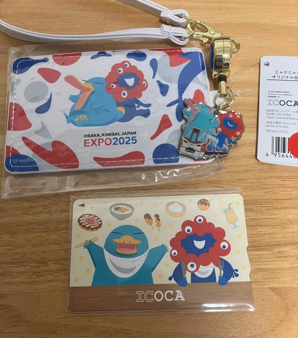 EXPO2025 ICOCAカード ミャクミャク