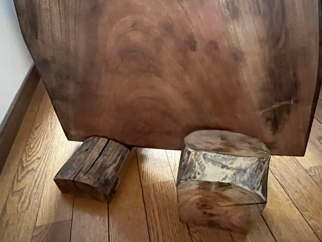 値下げ！美品！天然木一枚板のオブジェ　美術品