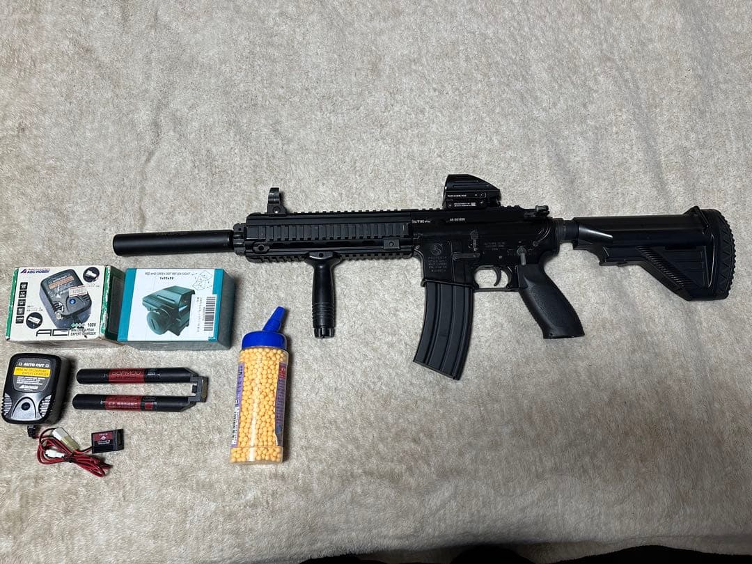 東京マルイ HK416D 次世代電動ガン付属品多数