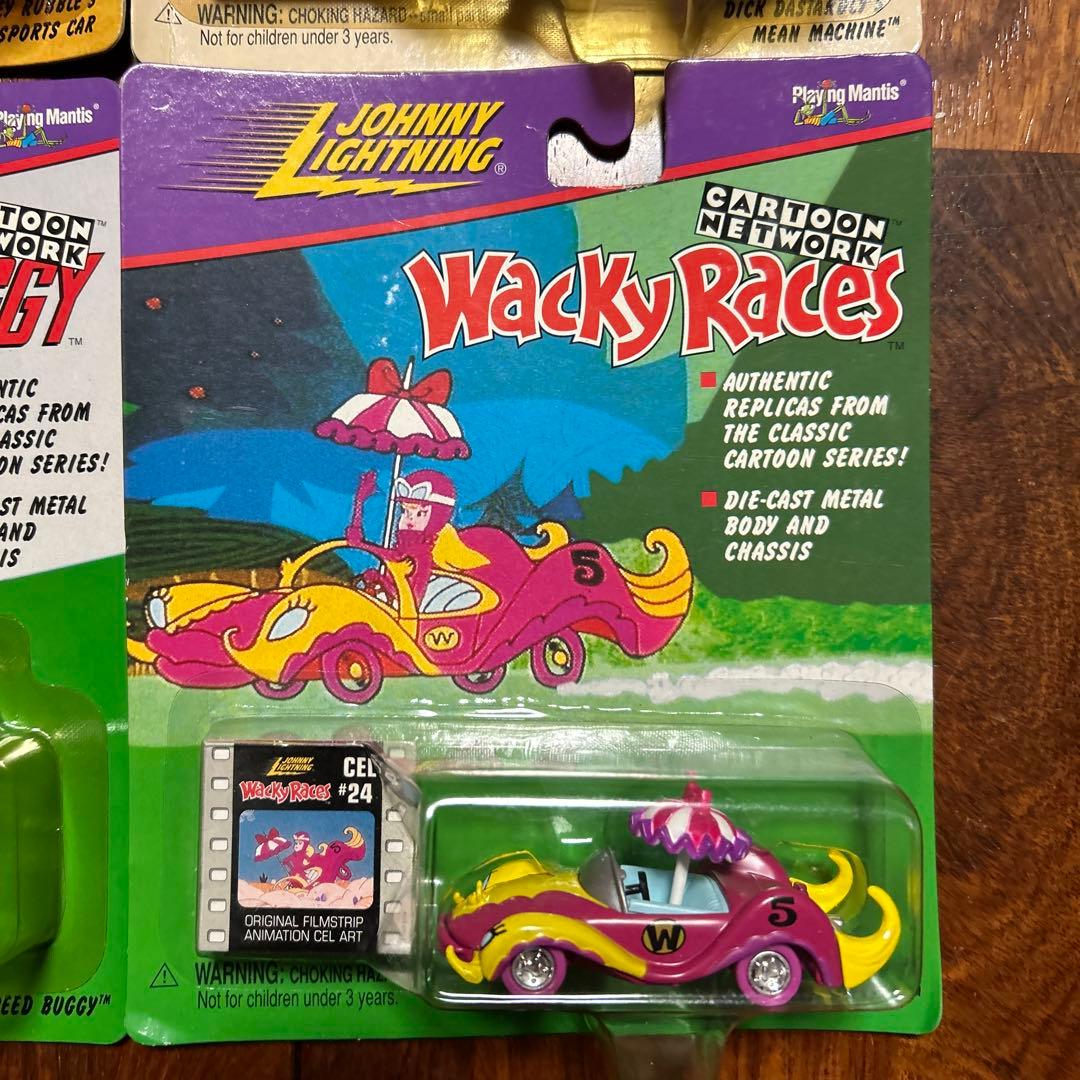 ジョニーライトニング　カートゥーンネットワーク　チキチキマシン他　ミニカー4種