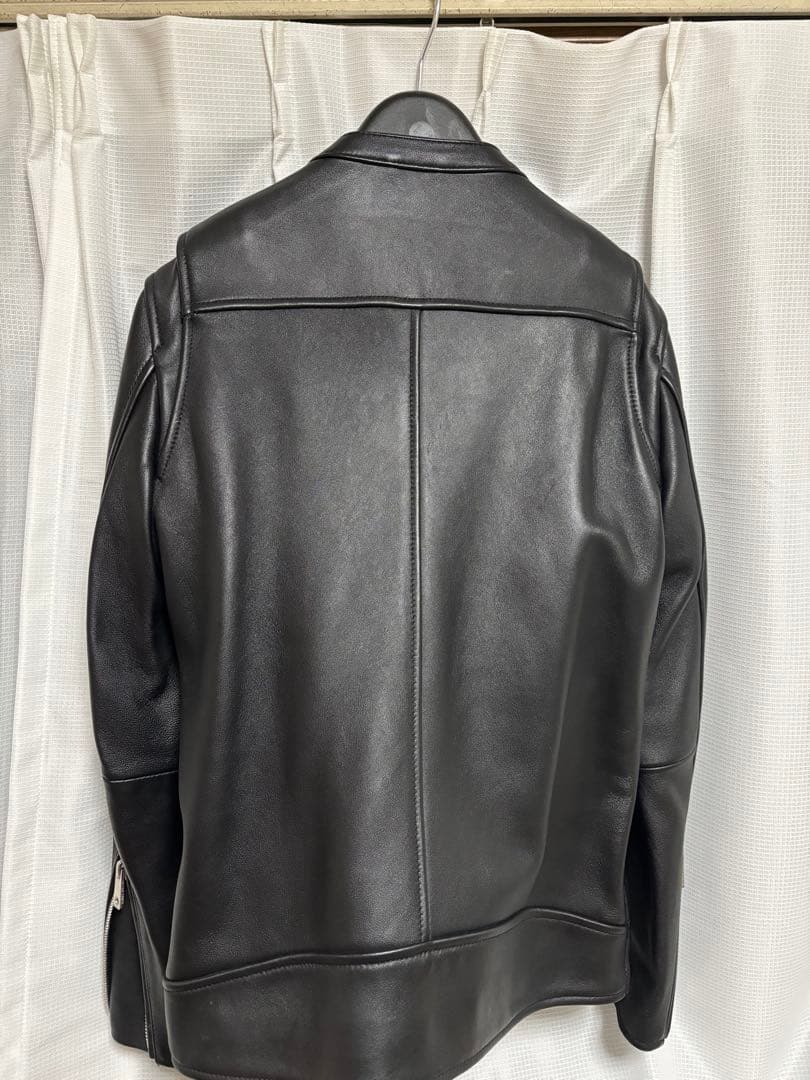 UNITED TOKYOラムレザーシングルライダースジャケット