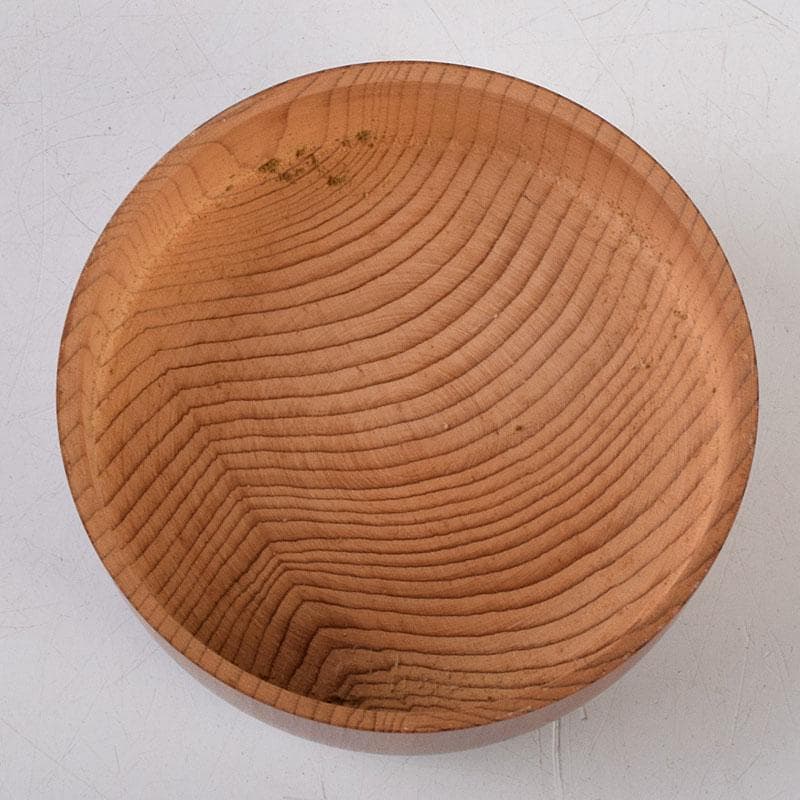 茶道具　飛騨一位一刀彫　十代　飛騨甚五郎　村山群鳳作　棗　共箱　V　8778