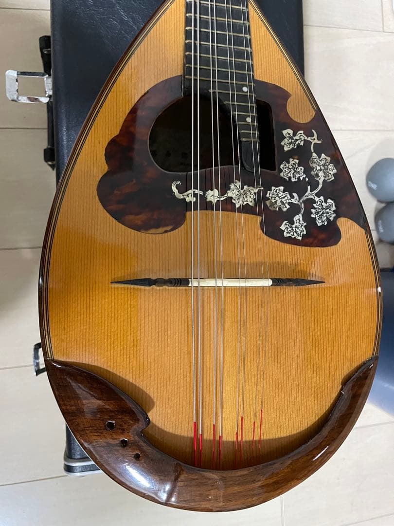 落合忠男 マンドリン 1970年頃製作 ハードケース付き