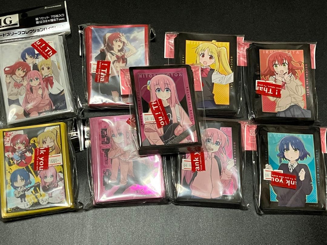 ぼっちざろっく　スリーブセット　新品未開封