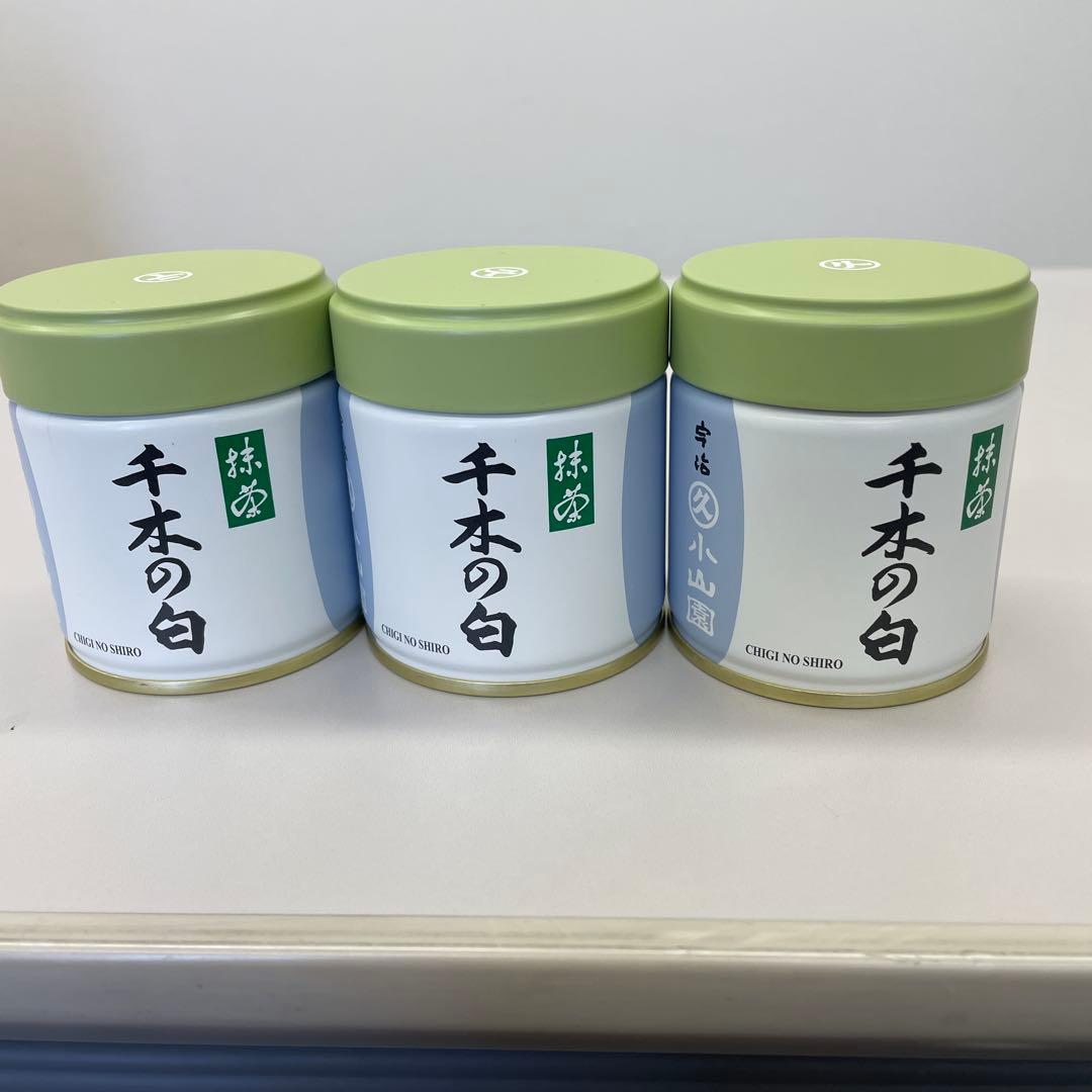 L*N様 千木の白 抹茶 缶3個セット