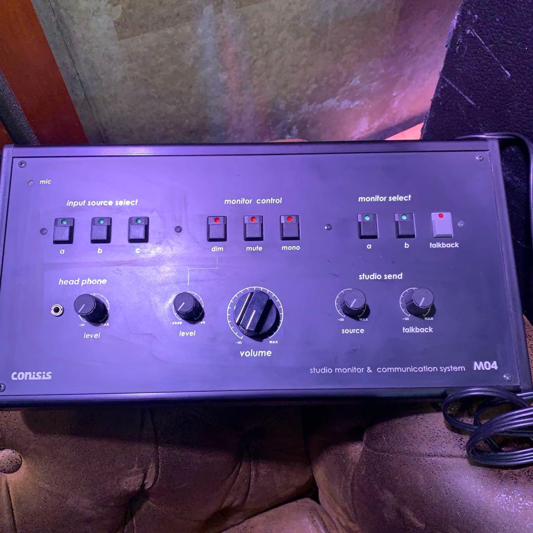 CONISIS M04 スタジオ　モニターコントローラ