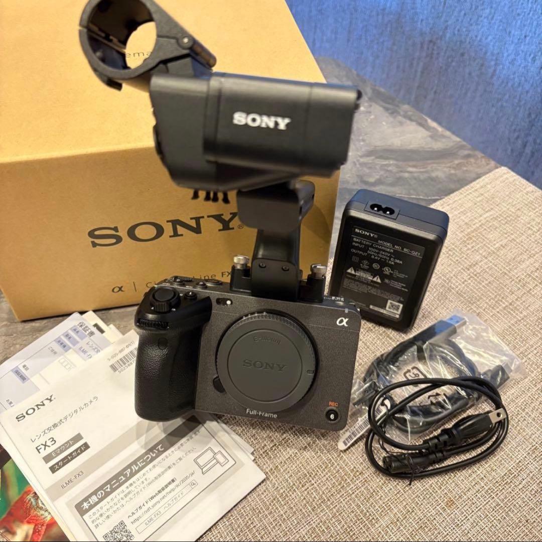 SONY FX3 フルフレームミラーレスカメラ