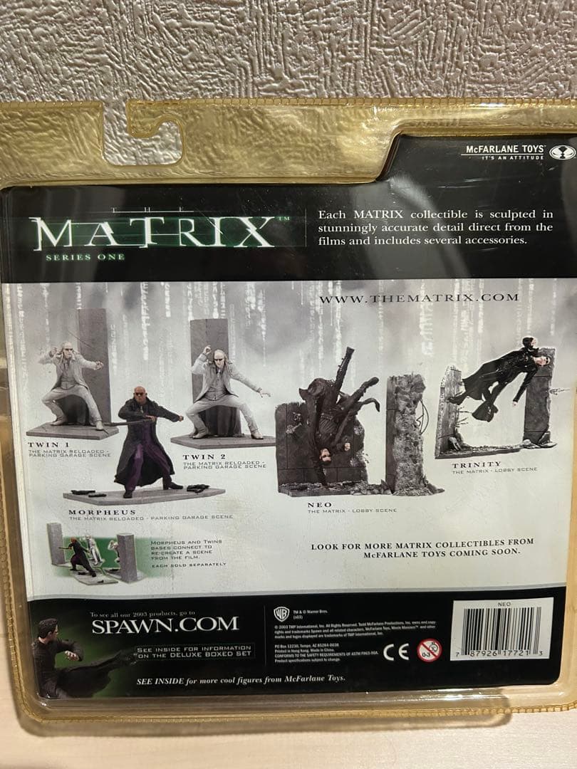 マクファーレントイズマトリックストフィギュア Neo &Trinity未開封品