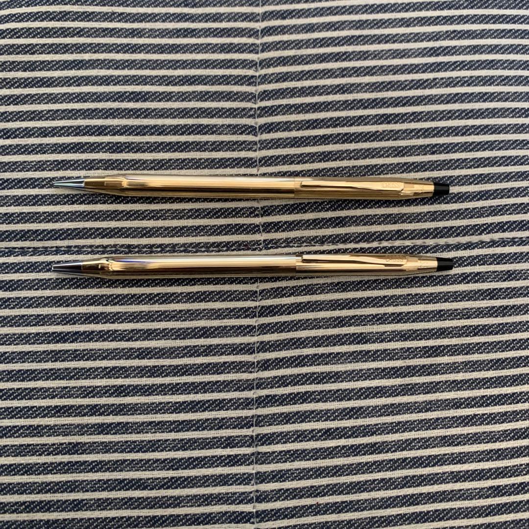 クロスクラッシック センチュリー ボールペン・シャーペンセット１０kt