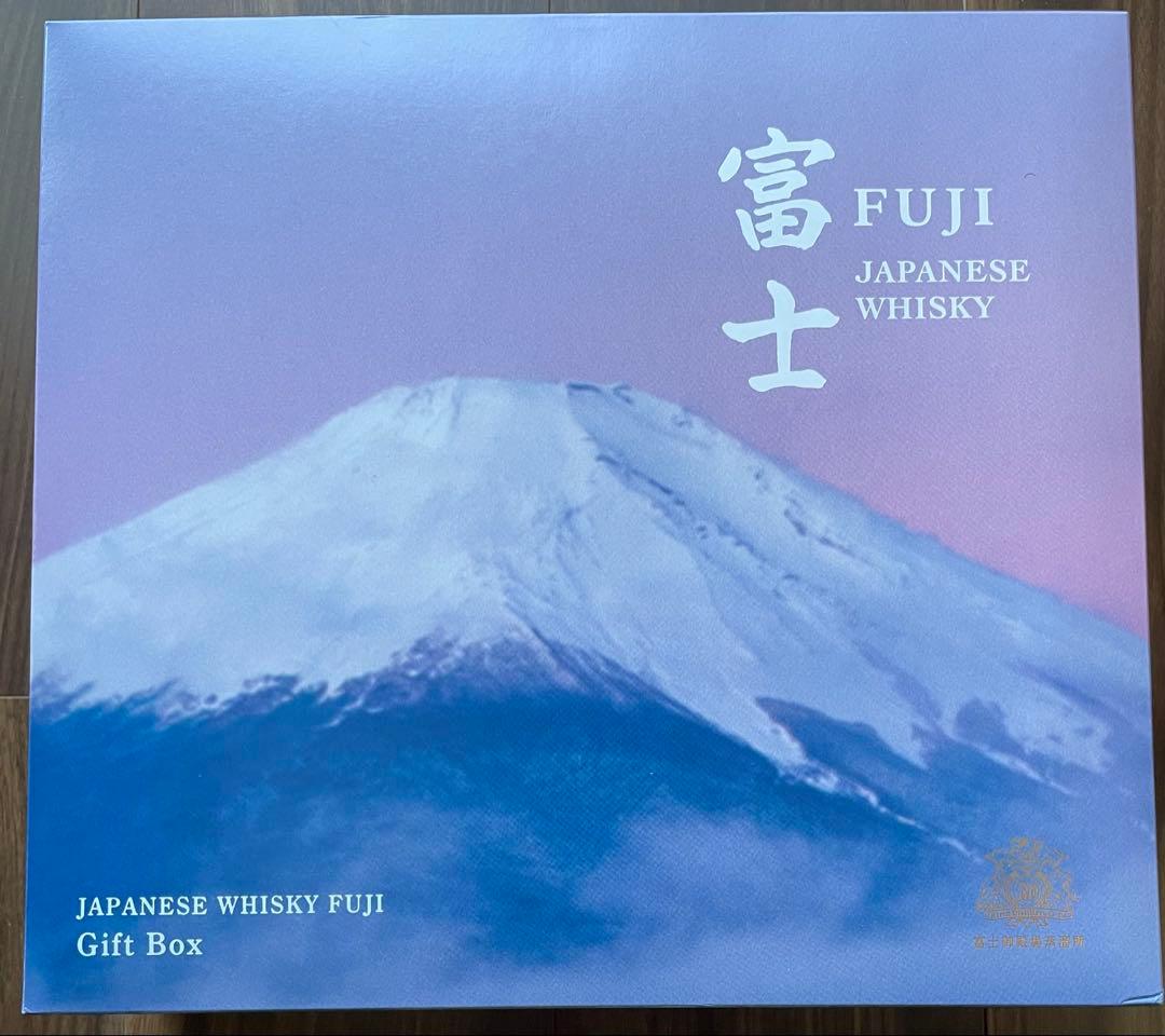キリン ジャパニーズウイスキー 富士グラス付き 化粧箱入り（贈答品に最適です）