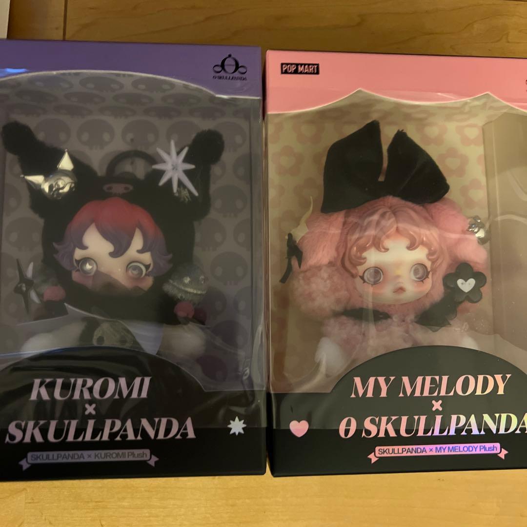 ポップマート　スカルパンダ　クロミ　マイメロ