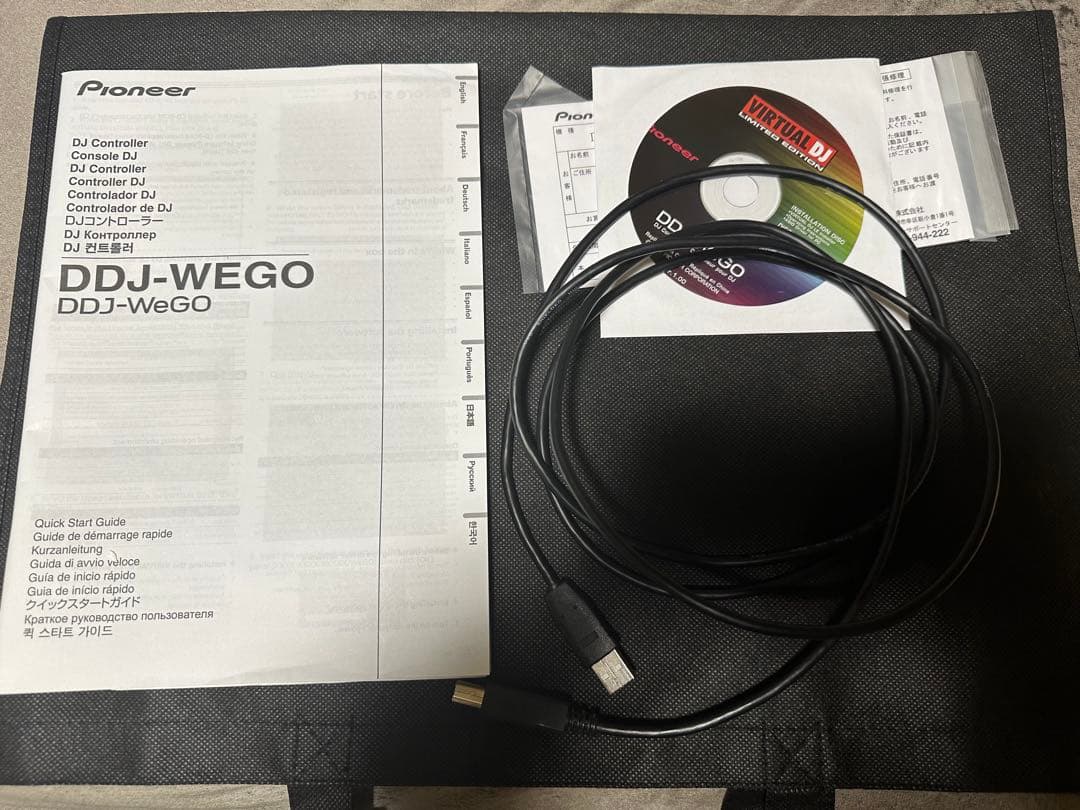 希少PioneerDDJ-WEGO DJコントローラー　AppleMusic対応