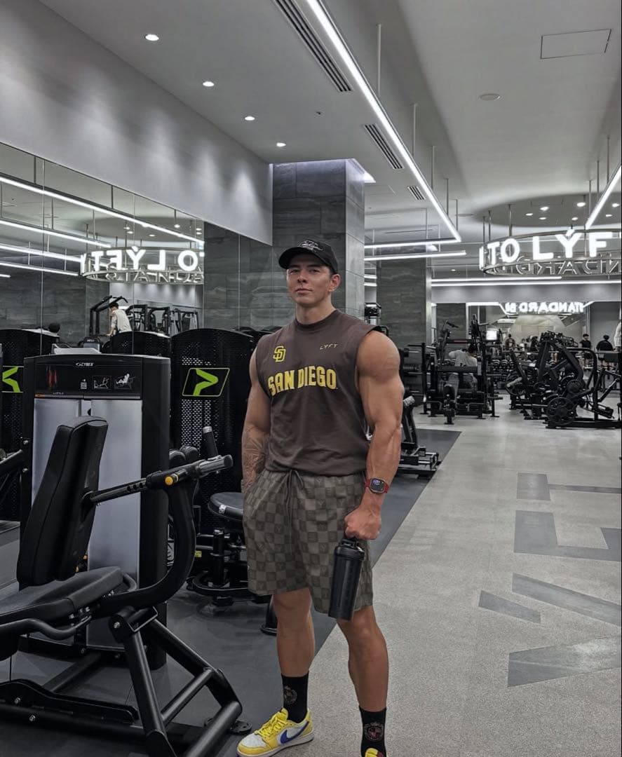 【Rさん専用】 LYFT SAN DIEGO タンクトップ S ブラウン