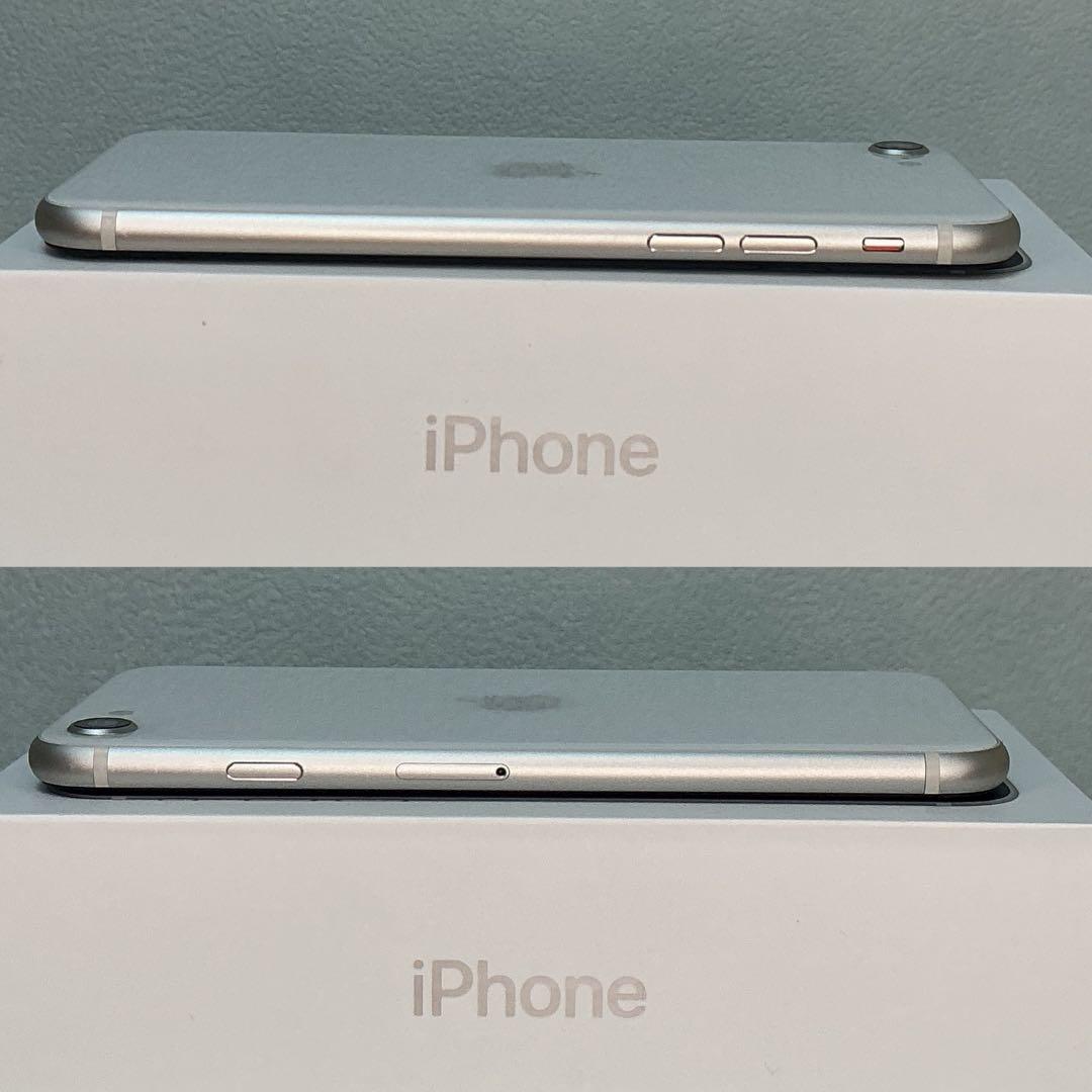 【美品】iPhoneSE3 128GB 新品大容量バッテリー100%SIMフリー