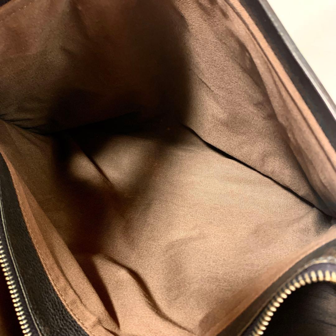 美品✨ ステファノマーノ　オールレザー　ビジネスバッグ　2way　ブラウン