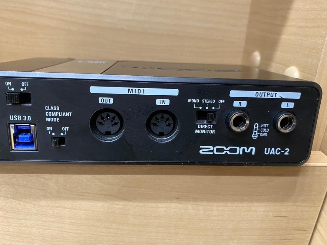 ZOOM UAC-2 USBオーディオインターフェイス 中古