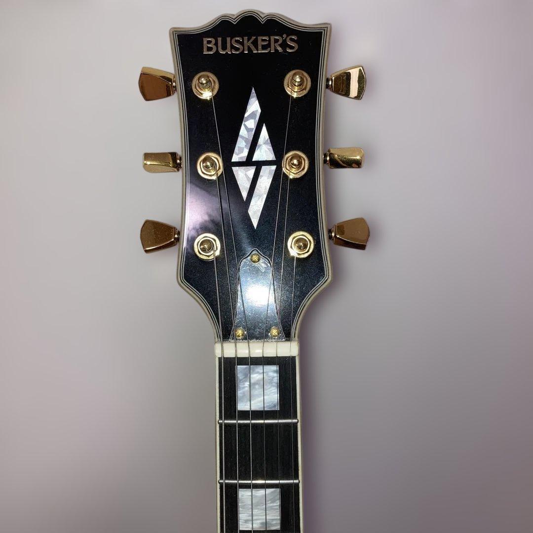 BUSKER'S ブラック エレキギター