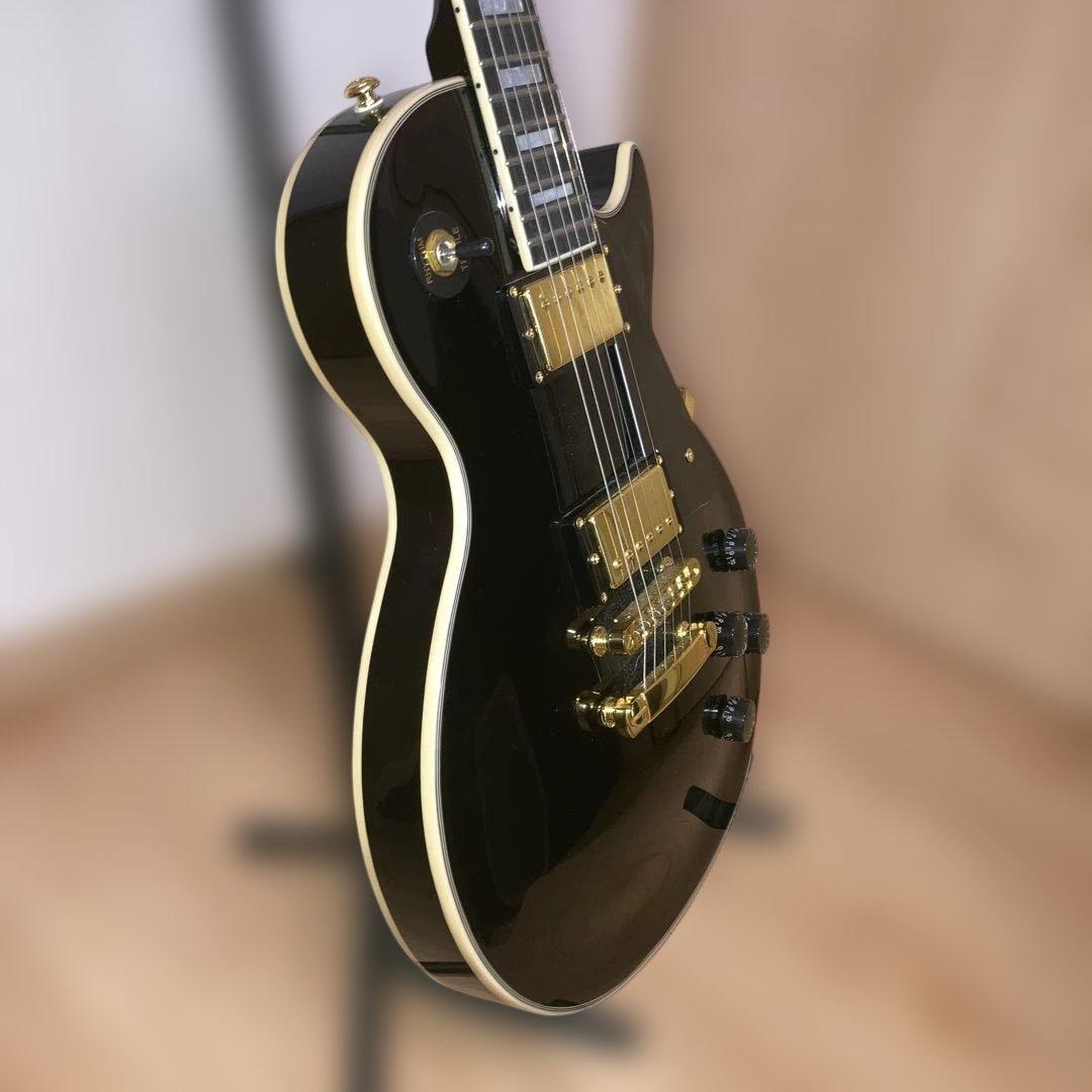 BUSKER'S ブラック エレキギター