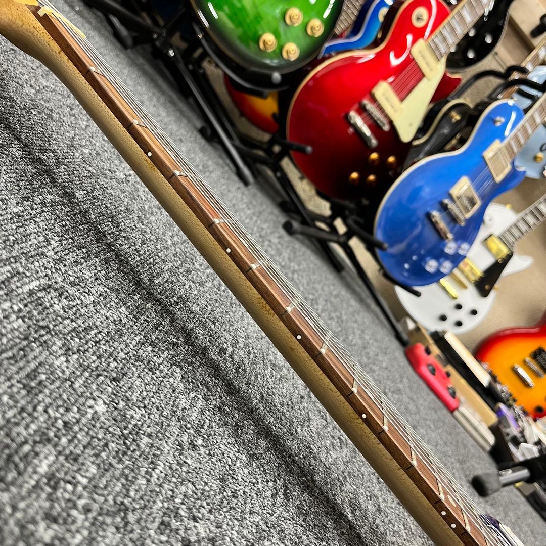 【11222】 BUSKER'S ストラトキャスタータイプ キルテ ブルー