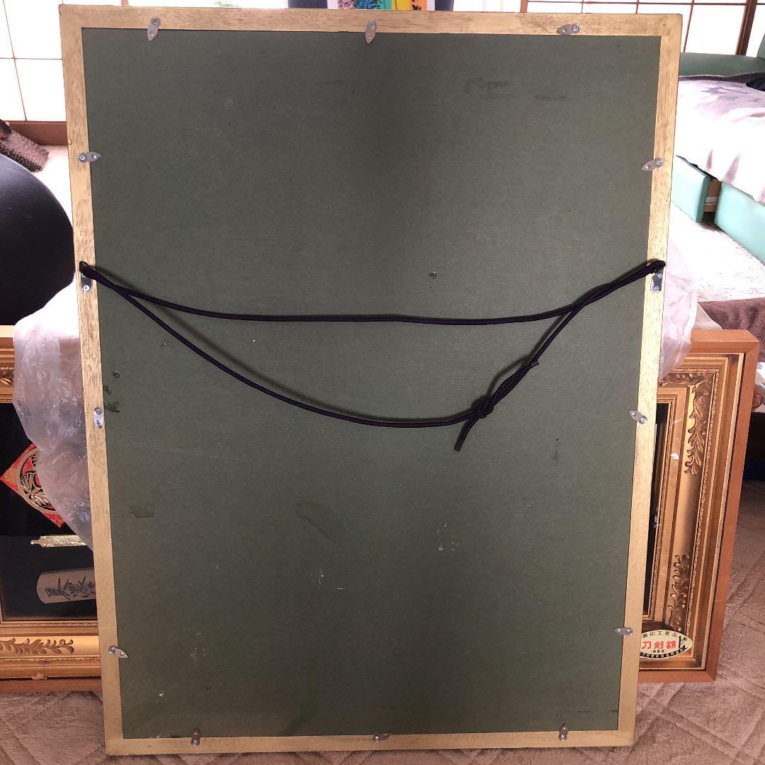 キリスト教関連　木の板をくり抜き、凹凸あり。