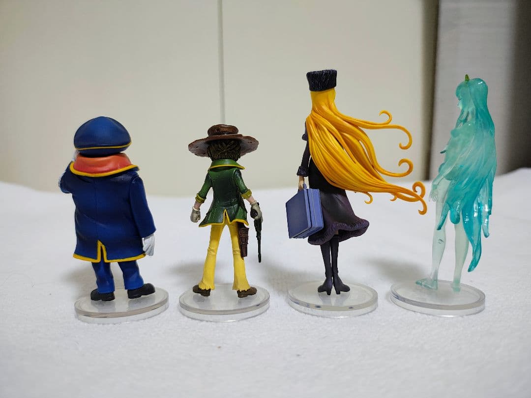 超像フィギュアコレクション 銀河鉄道999 メーテル 星野鉄郎 車掌 クレア