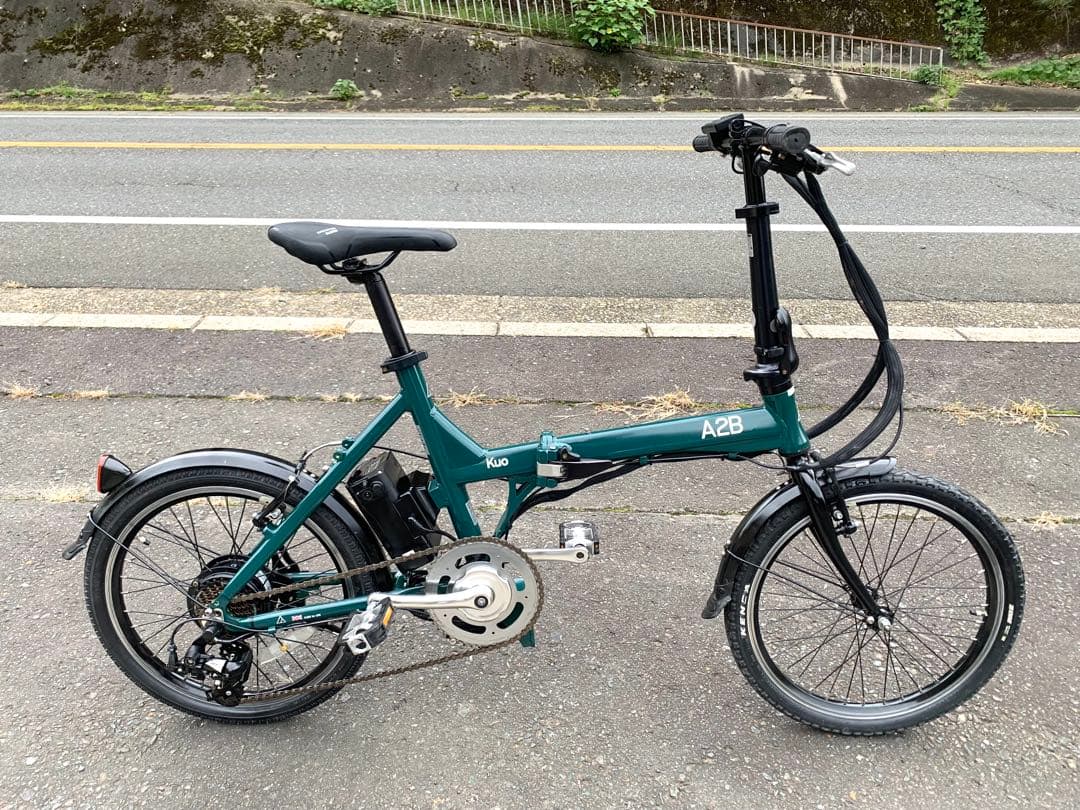 【動作確認済】A2B Kuo 折り畳み電動アシスト自転車 20インチ