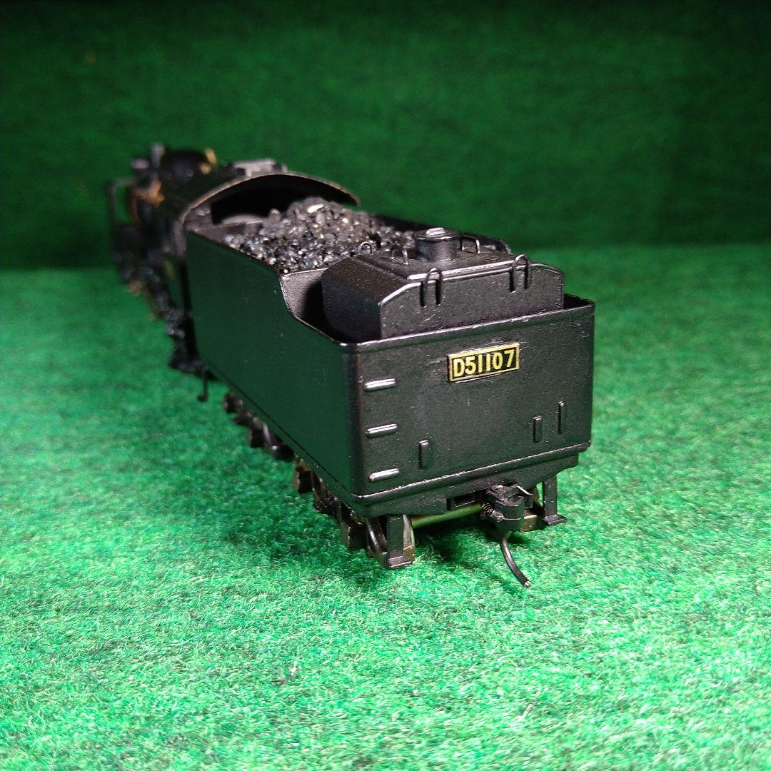 HOゲージ 　D51 金属アダチ完成品追加工