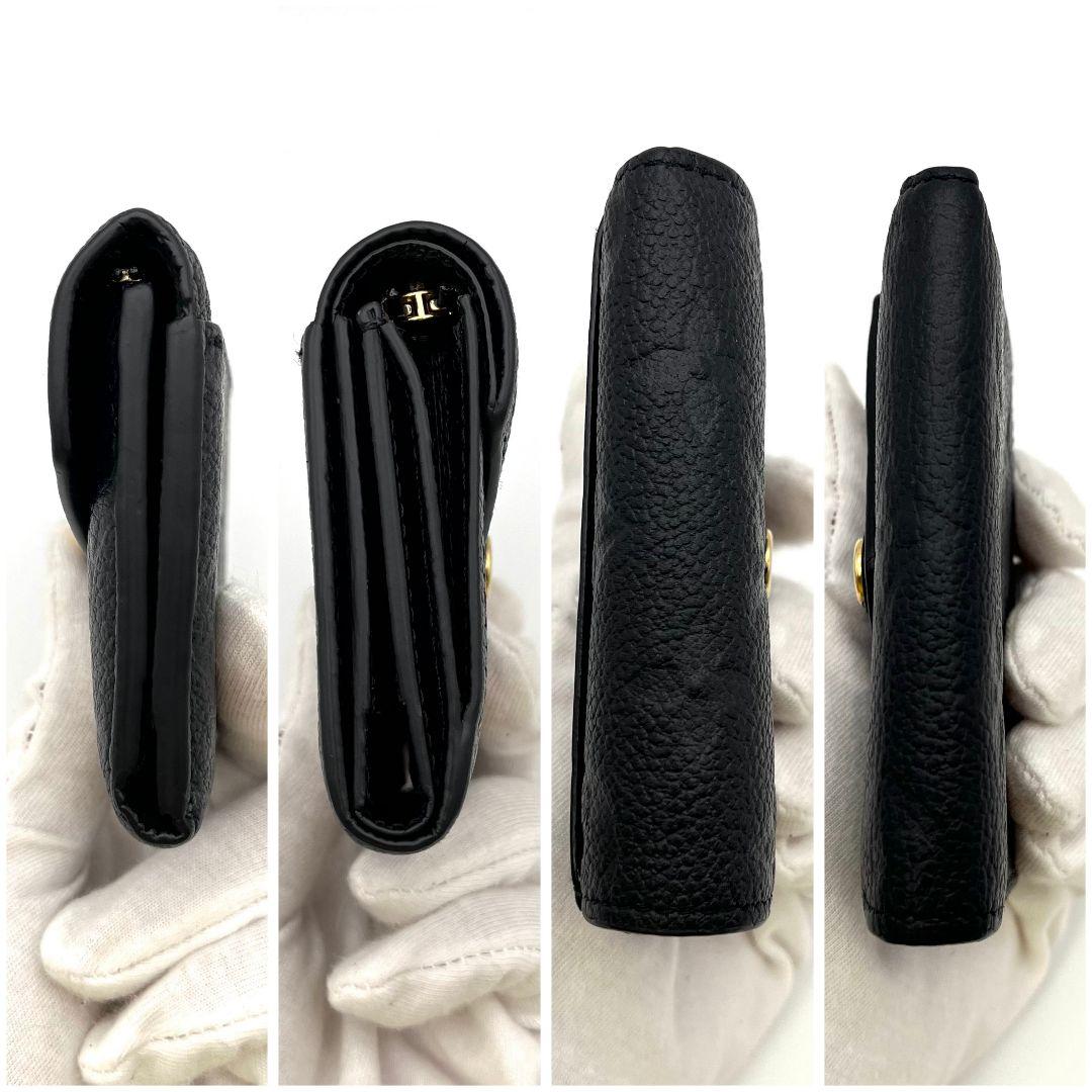 chrさん✨IC ルイヴィトン アンプラント ポルトフォイユ ゾエ ノワール 黒
