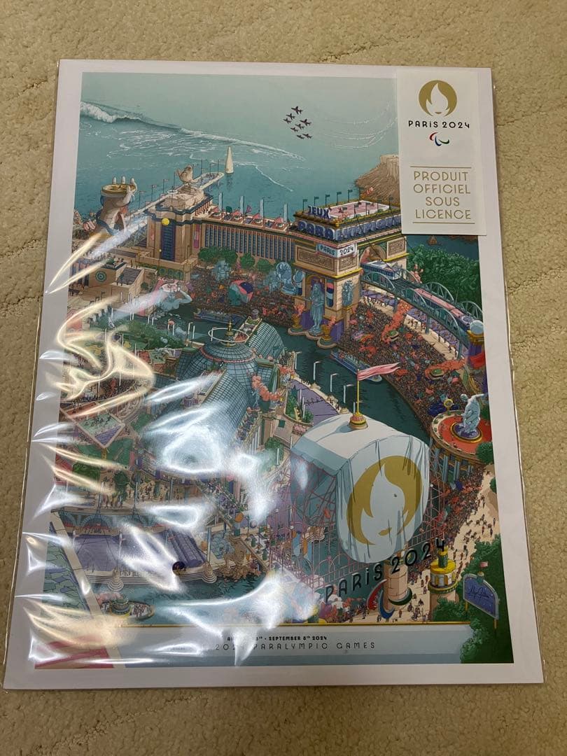 パリオリンピック　デザインパネル