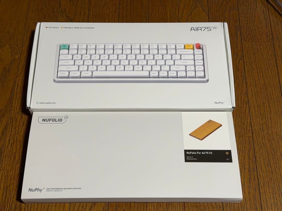 NuPhy Air75 V3 ANSI - US配列 Blush nano