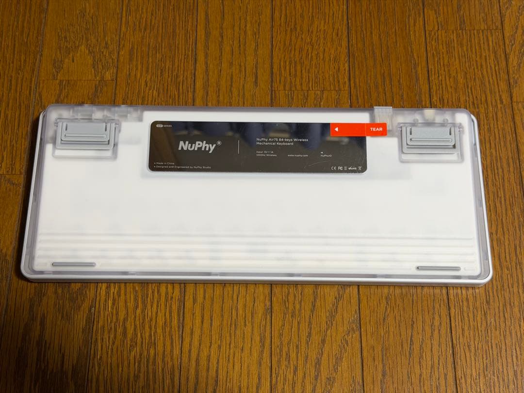 NuPhy Air75 V3 ANSI - US配列 Blush nano