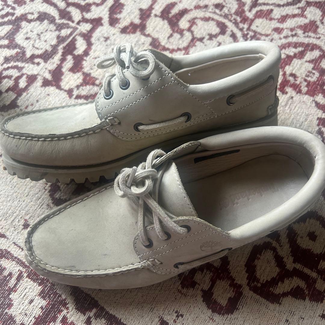 Timberland グレー デッキシューズ　3eye