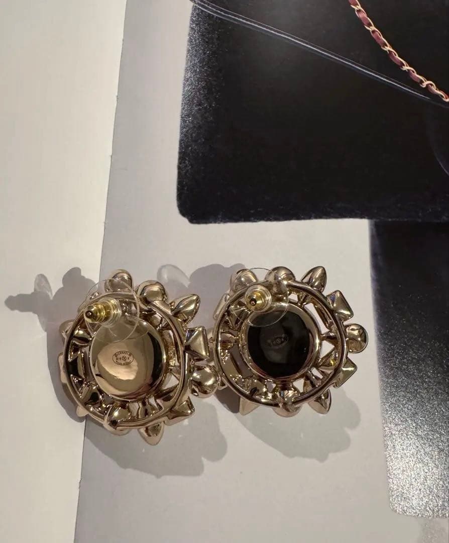 シャネル　パール　ピアス　美品