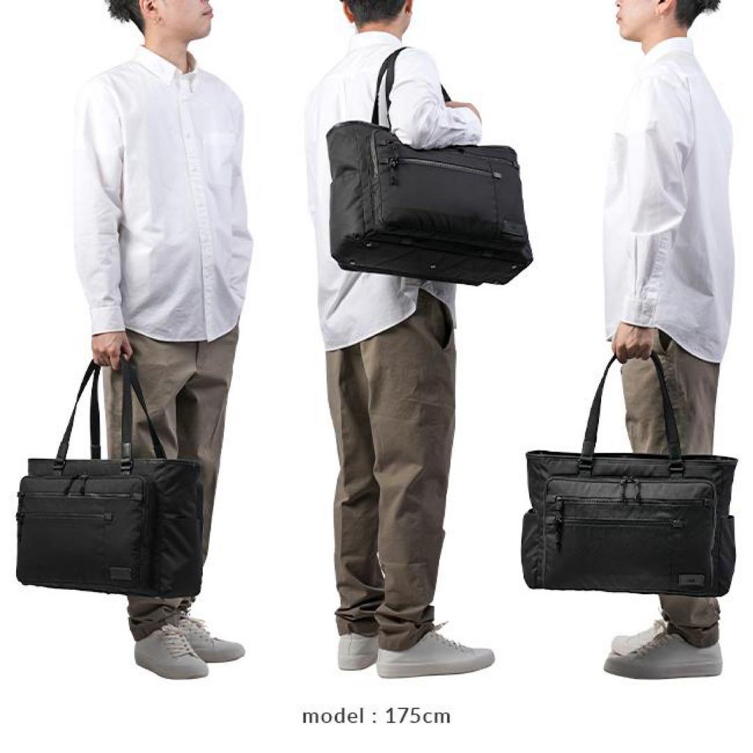 新品TAKEO KIKUCHIタケオキクチ黒ビジネスバッグバッグ出張トートバッグ