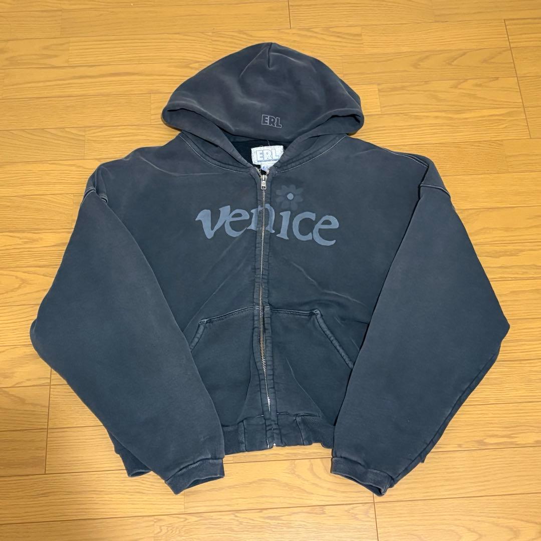 トップス ERL Venice HeavyWeight Zip Up Hoodie