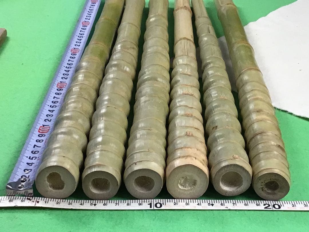 釣り具・その他グリップ用布袋竹「超極太・長尺・芽取り無し」6本セット