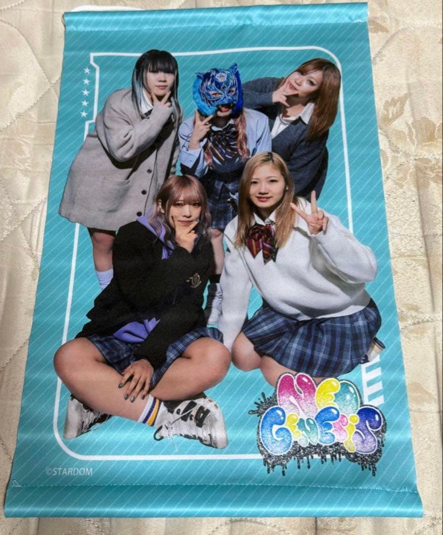 【最終価格 非売品】スターダム NEOGENESIS A3 タペストリー