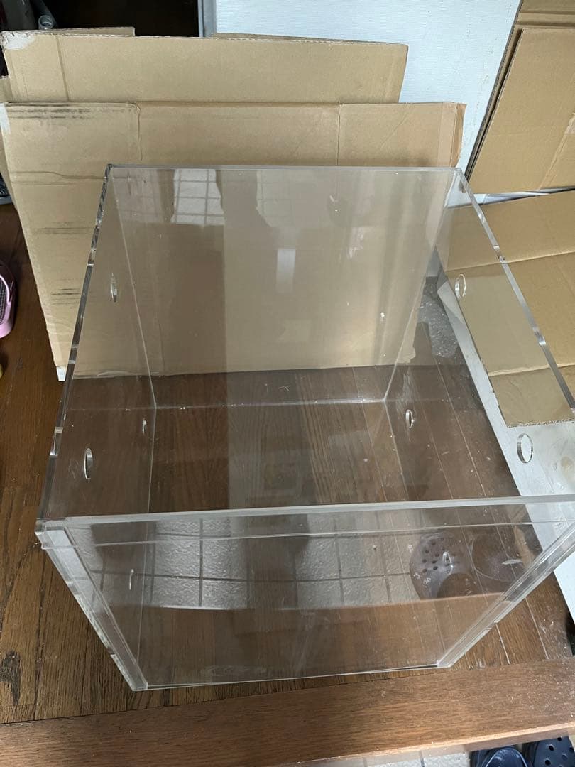 アクリルバードケージ[スリムタイプ] オウム 鳥 インコ 小動物用 おかもち式扉