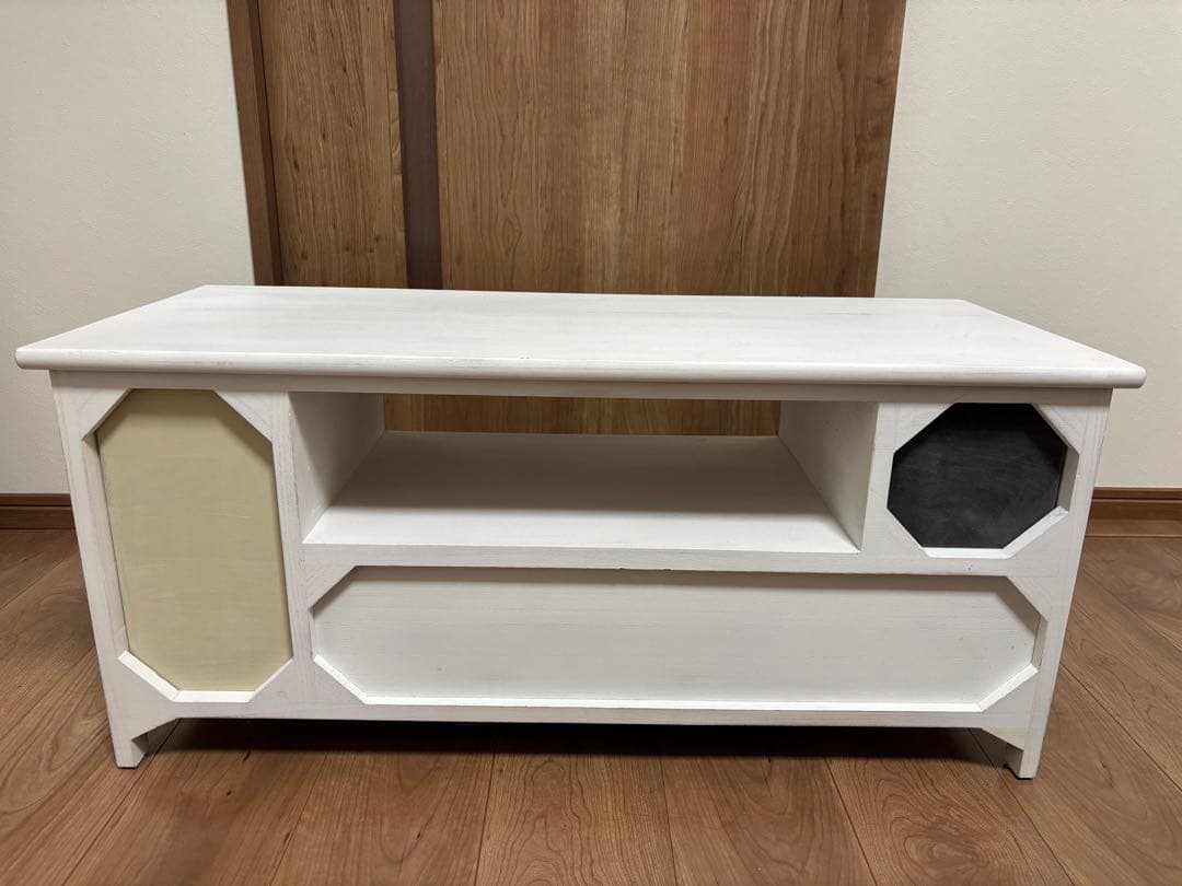 グレイッシュカラー テレビ台 幅84cm【sherbet】シャーベット【完成品】