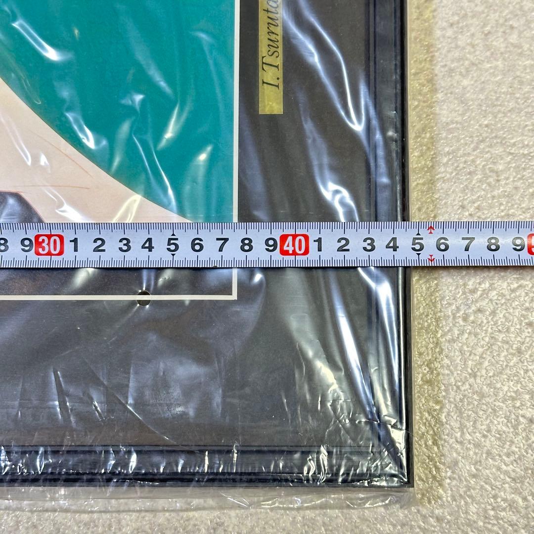 【希少品】鶴田一郎　美人画　絵画　日本女性　額入り　年代物　保管品　骨董