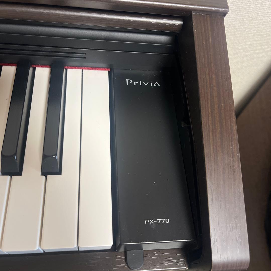 CASIO PriviA 電子ピアノ PX-770 BN ★新品同様品★