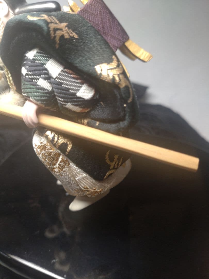 【名品】六法弁慶　木目込人形