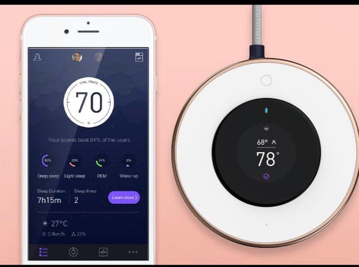 ホットマット 温度調節マット 世界初 携帯連動！AI知能搭載