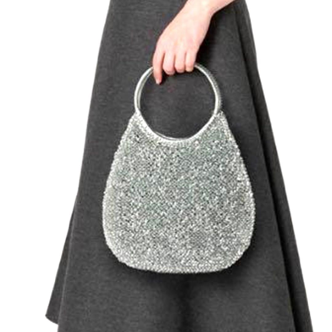 ANTEPRIMA アンテプリマ ワイヤーバッグ ドロップ型 シルバー