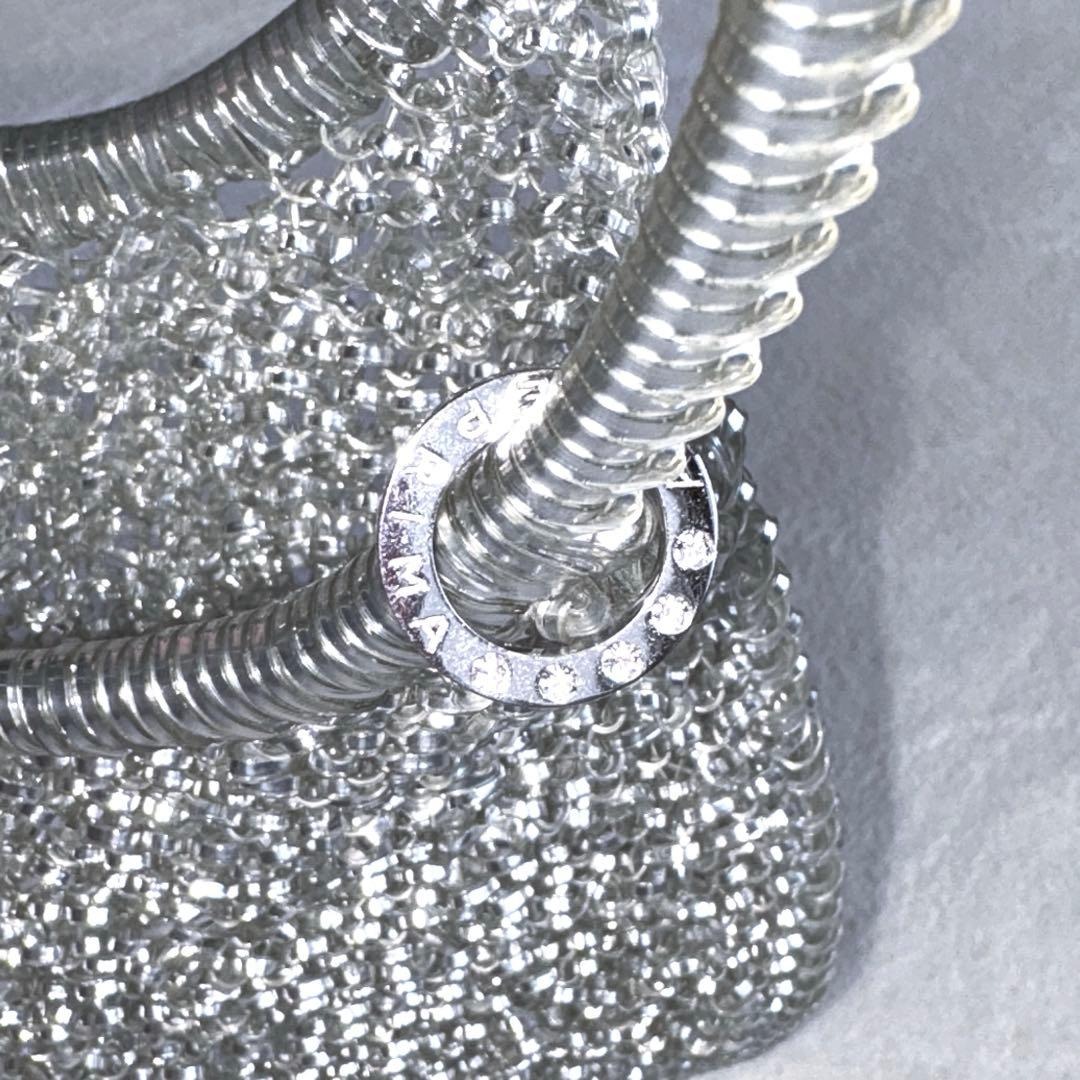 ANTEPRIMA アンテプリマ ワイヤーバッグ ドロップ型 シルバー